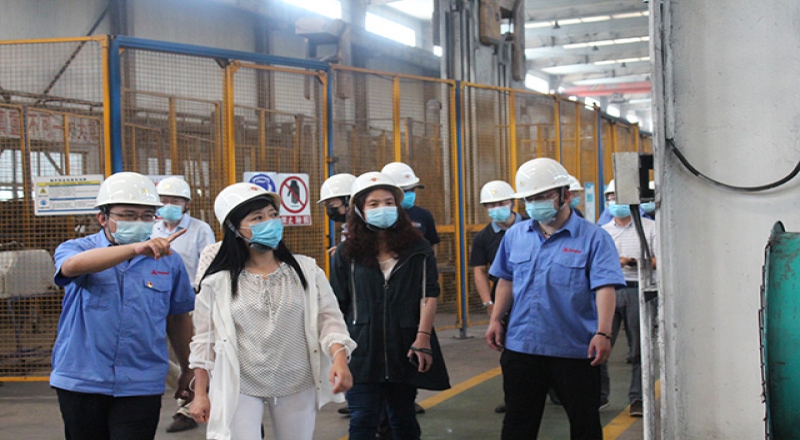 河北國控集團(tuán)領(lǐng)導(dǎo)蒞臨焊網(wǎng)公司指導(dǎo)工作